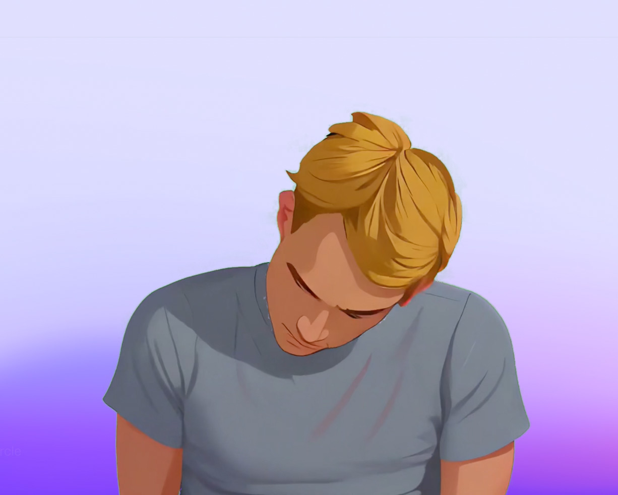 Rotate your head
