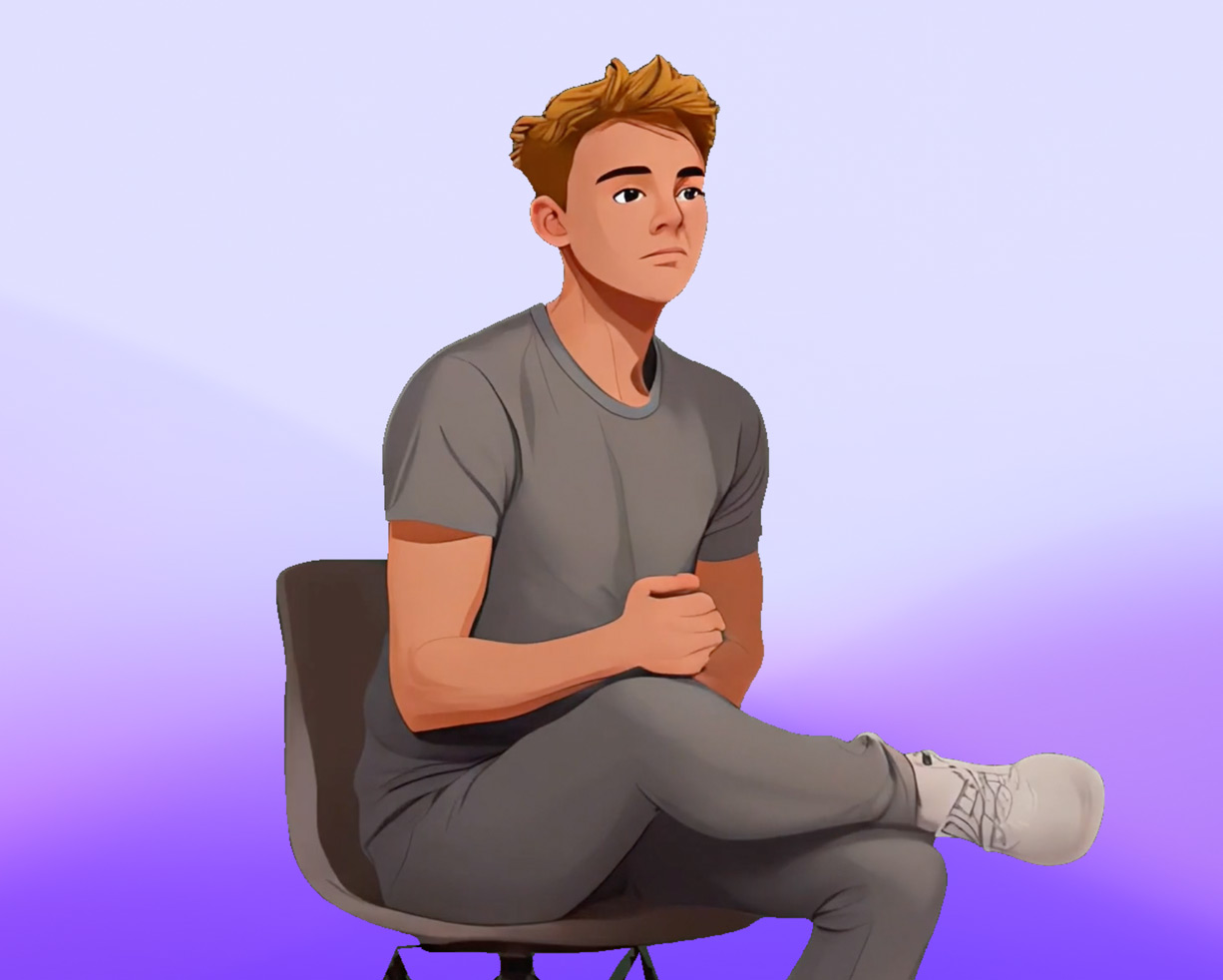Seated Glute Stretch